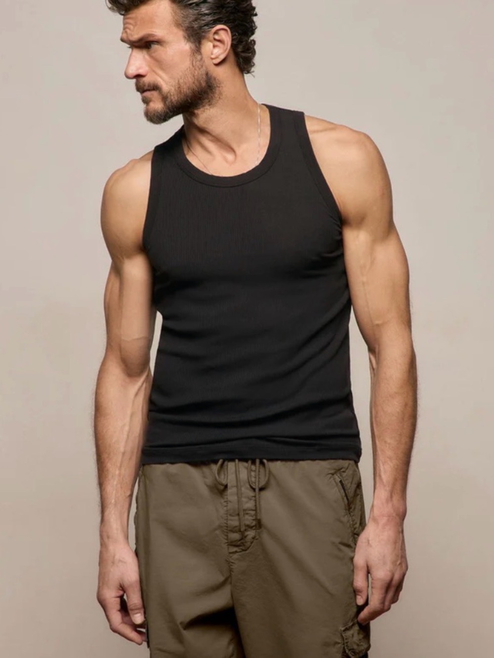 James Perse Black‎ Skate Tank